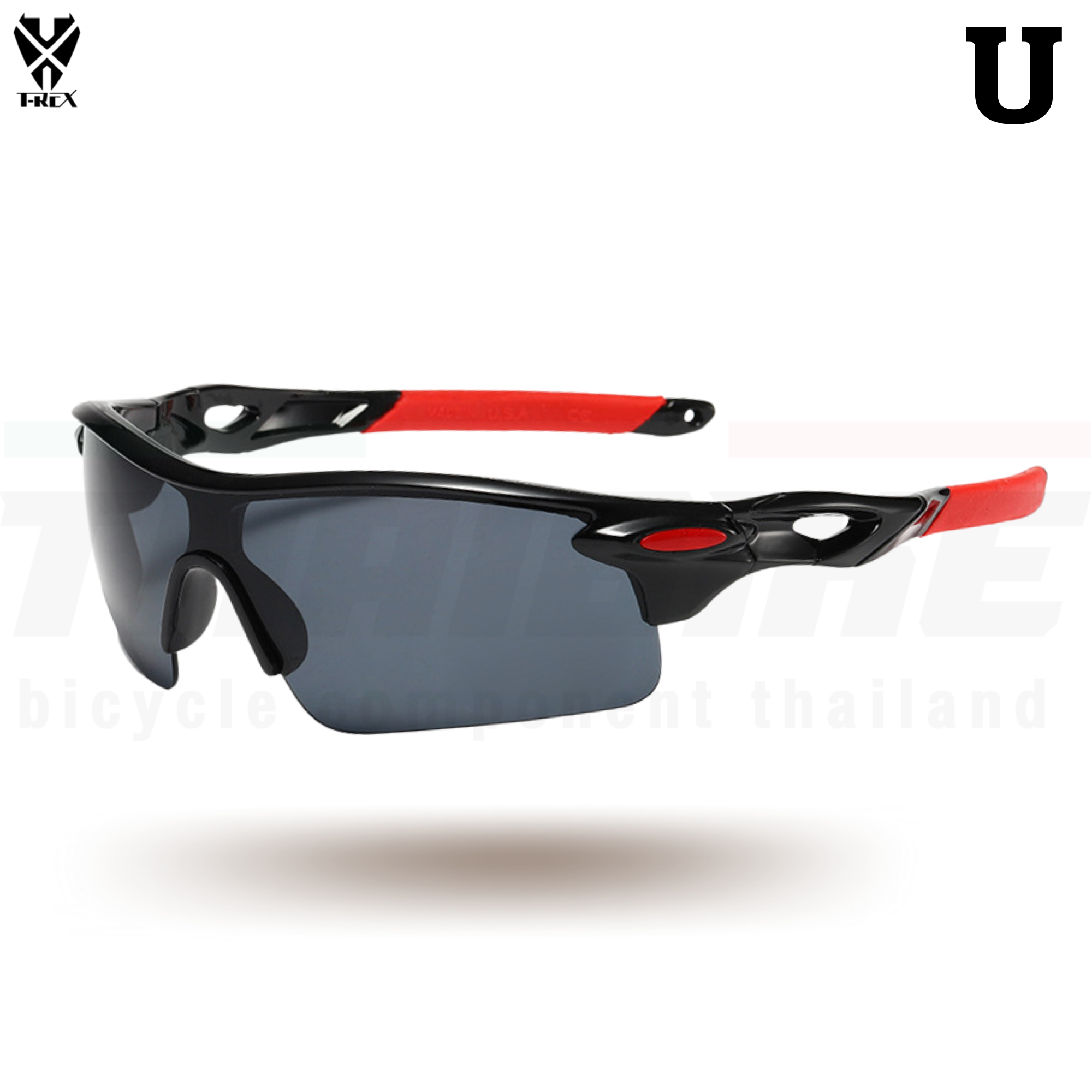 แว่นตาปั่นจักรยาน T-REX tb004 กันแดด กันลม กันฝุ่น UV แว่นกันแดด แว่นปั่น