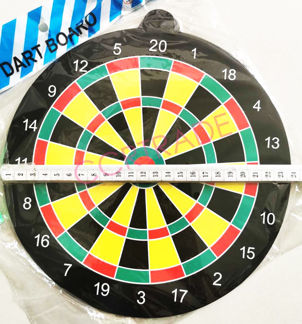 กระดานปาเป้าแม่เหล็ก+ลูกดอก 1 ชิ้นถุง 27.5 ซม.