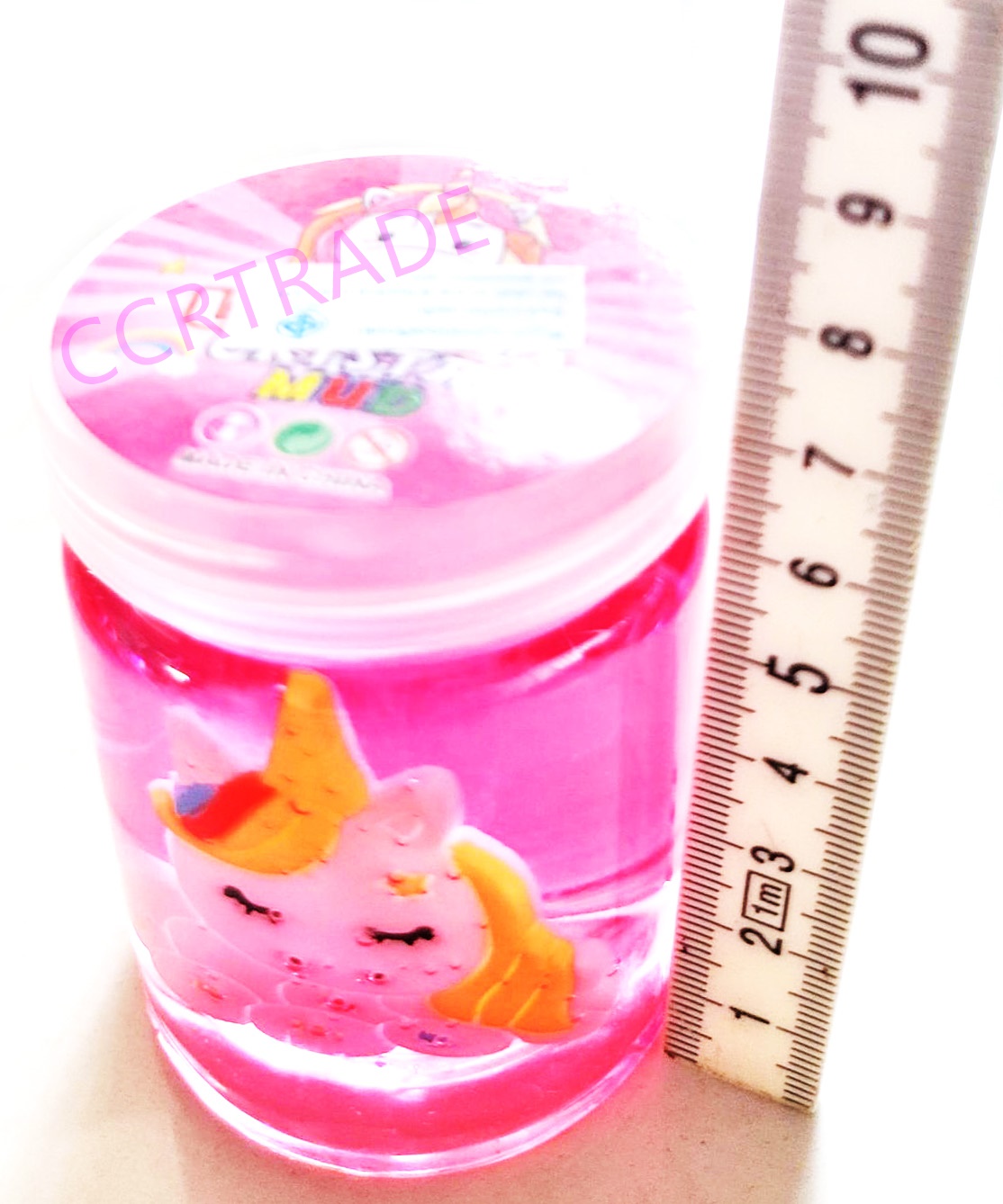 สไลม์ยูนิคอร์นกระปุกกล่อง 23 ซม.(งานห้าง)