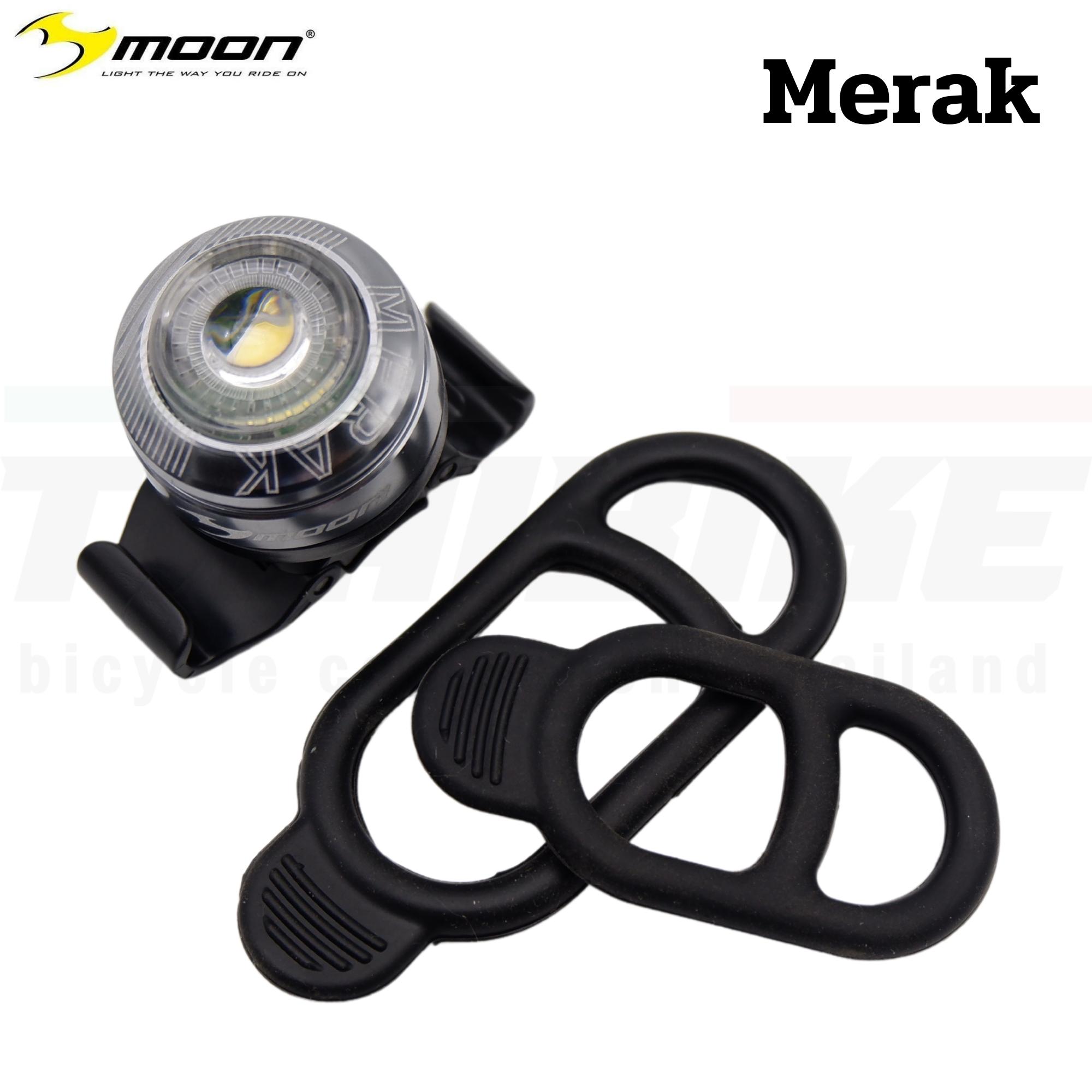 ไฟหน้า ไฟท้ายจักรยานของ MOON MERAK ไฟหน้า ไฟท้าย ไฟชุด
