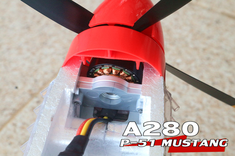 XK A280 RC P51 Mustang Fighter (RTF)