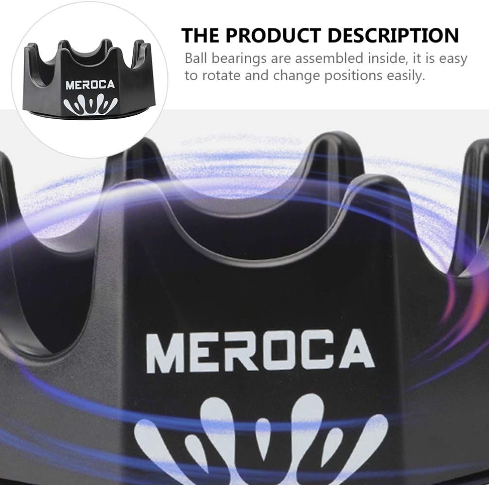 ถาดรองล้อหน้าจักรยานขึ้นเทรนเนอร์แบบหมุนได้ MEROCA