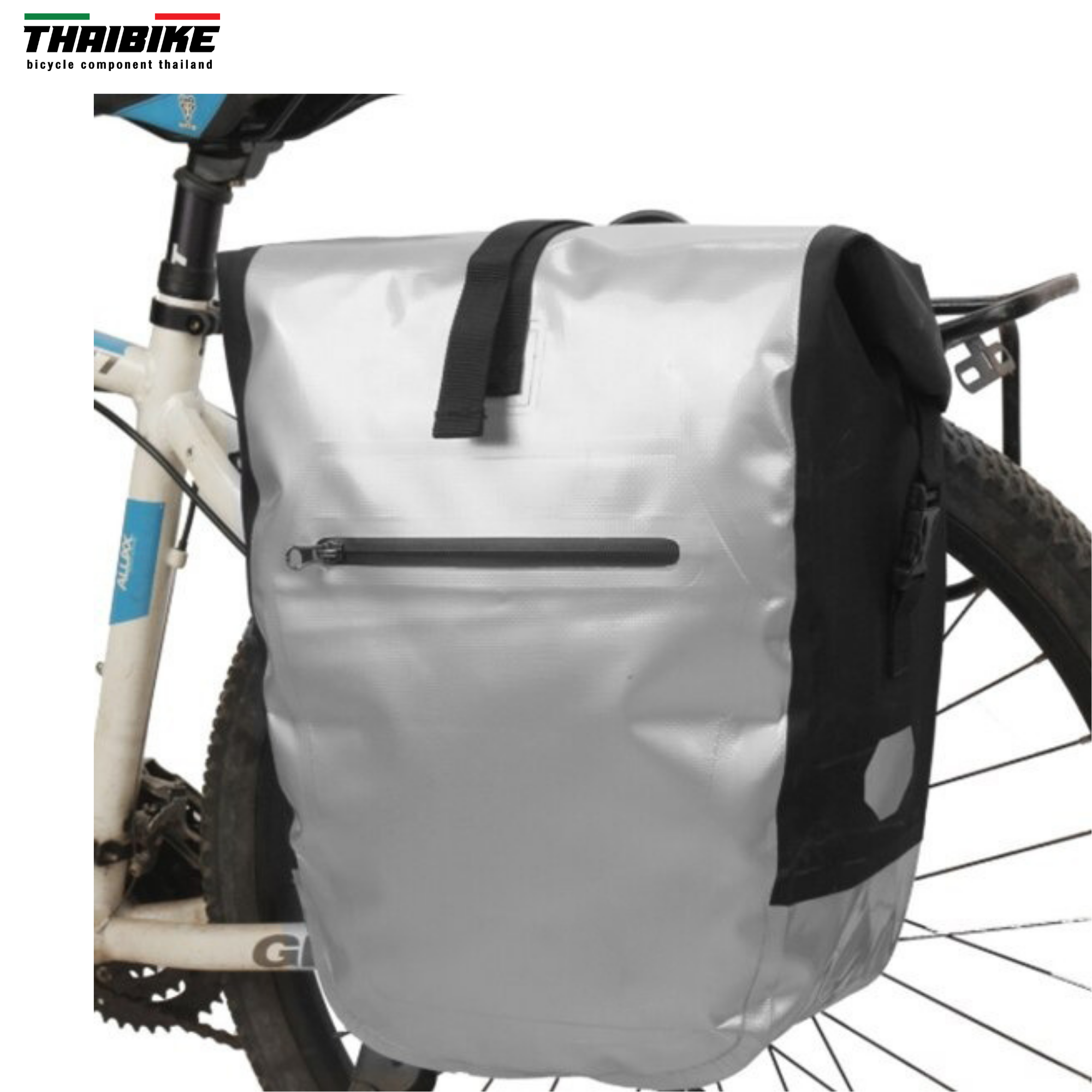 กระเป๋าข้างจักรยานทัวร์ริ่ง B-SOUL แบบกันน้ำ ราคาต่อ 1 ใบ