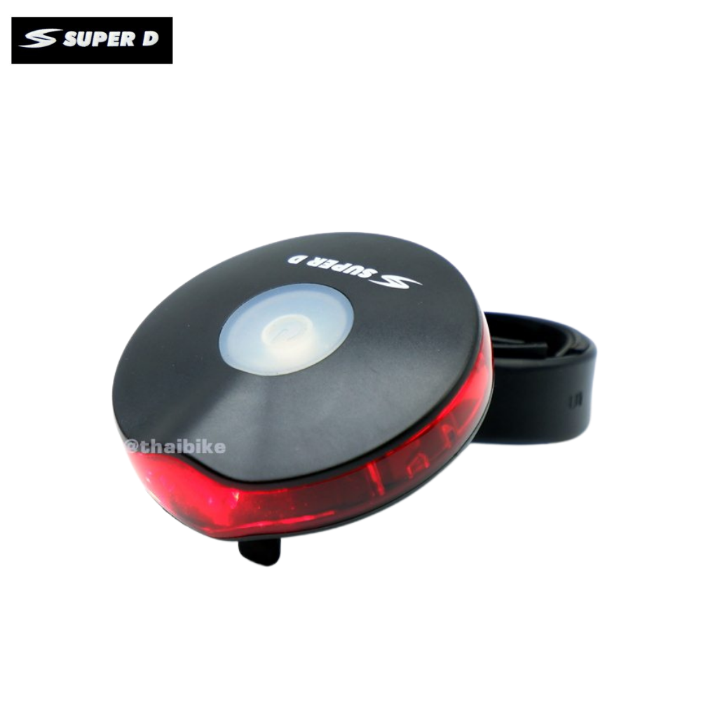 ไฟท้ายจักรยาน SUPER D รุ่น UFO 3A 3LED