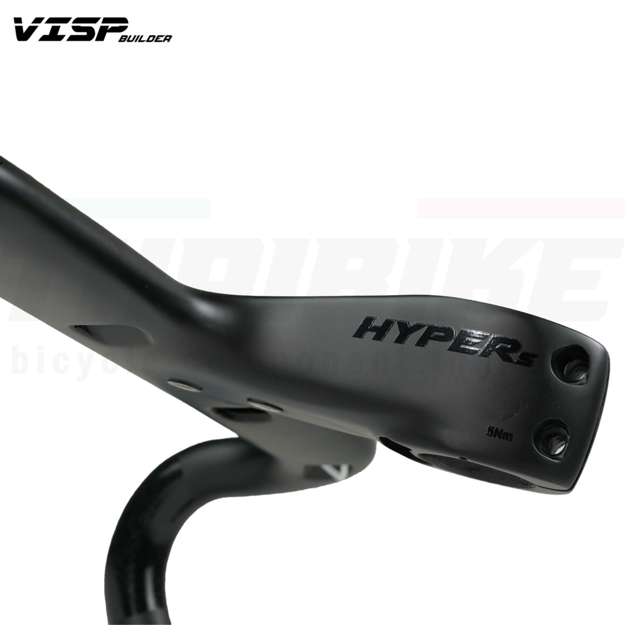 แฮนด์จักรยานคาร์บอนอินทิเกรตเสือหมอบ VISP BUILDER รุ่น HYPER-S