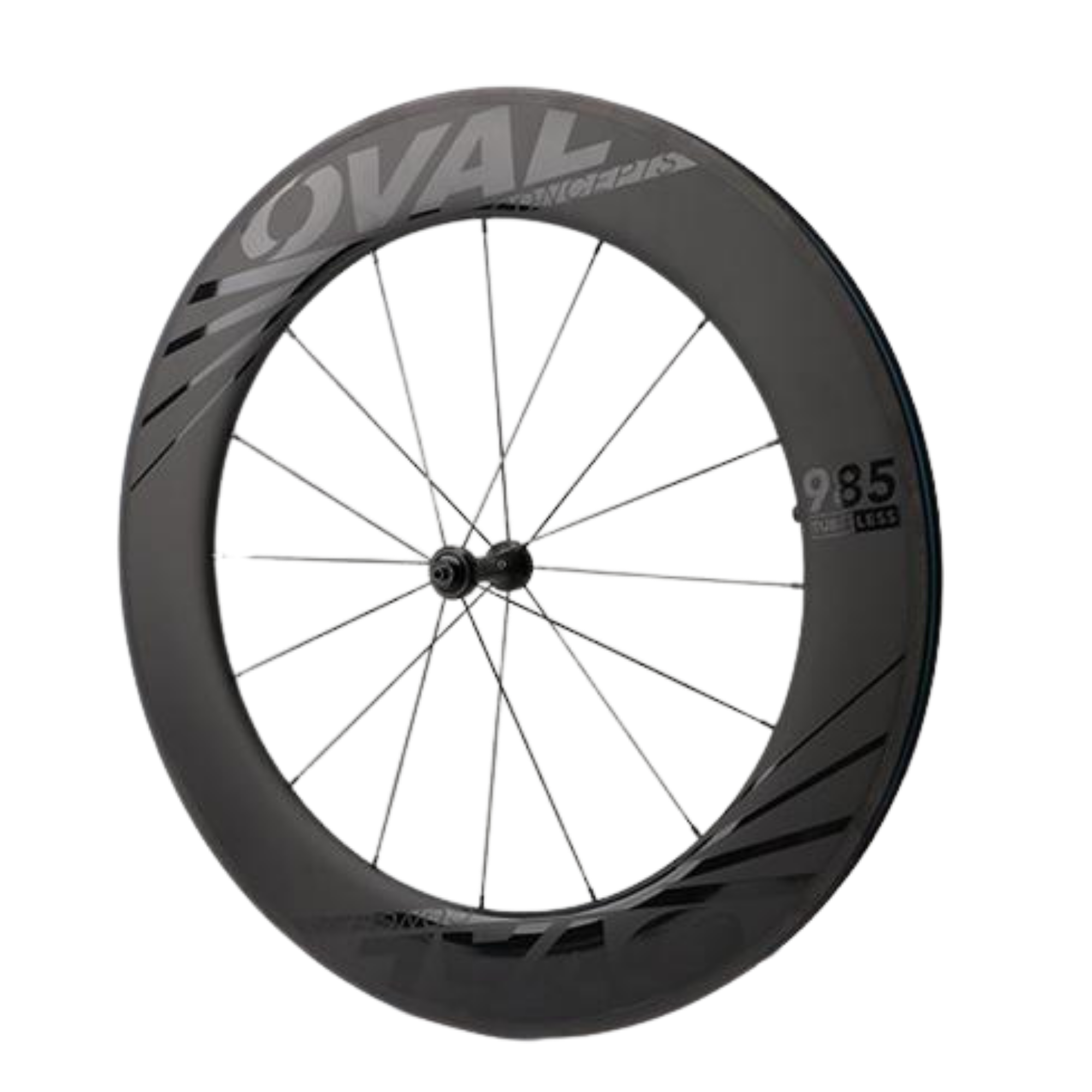 ล้อจักรยานเสือหมอบคาร์บอน FUJI Oval 985 700C 88mm Rim Brake Full Carbon Road Clincher Wheelset