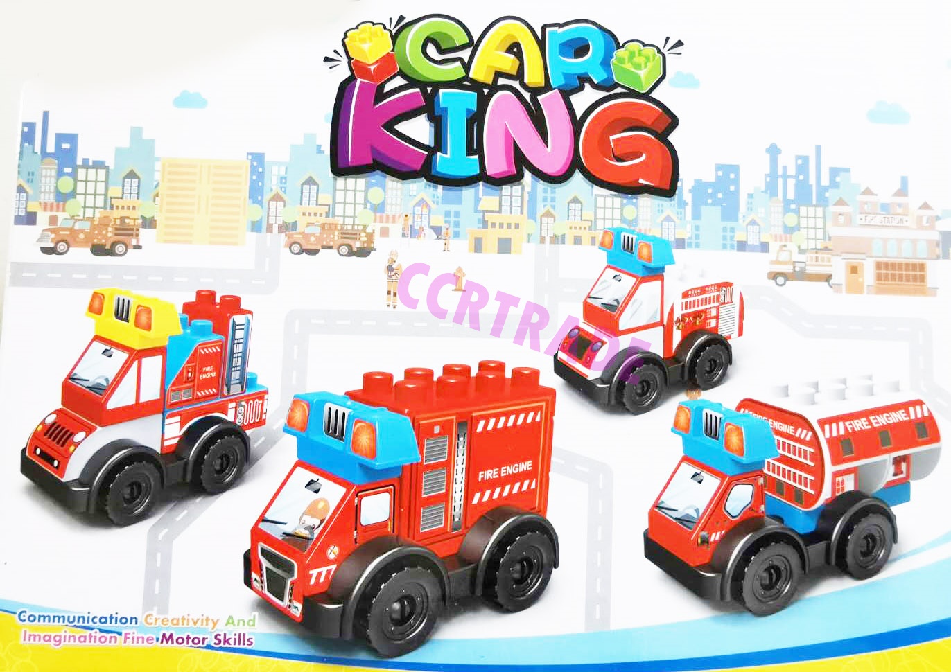 ไข่ตัวต่อแม็คโครใหญ่ 7x9.5 ซม.กล่อง(1x24)