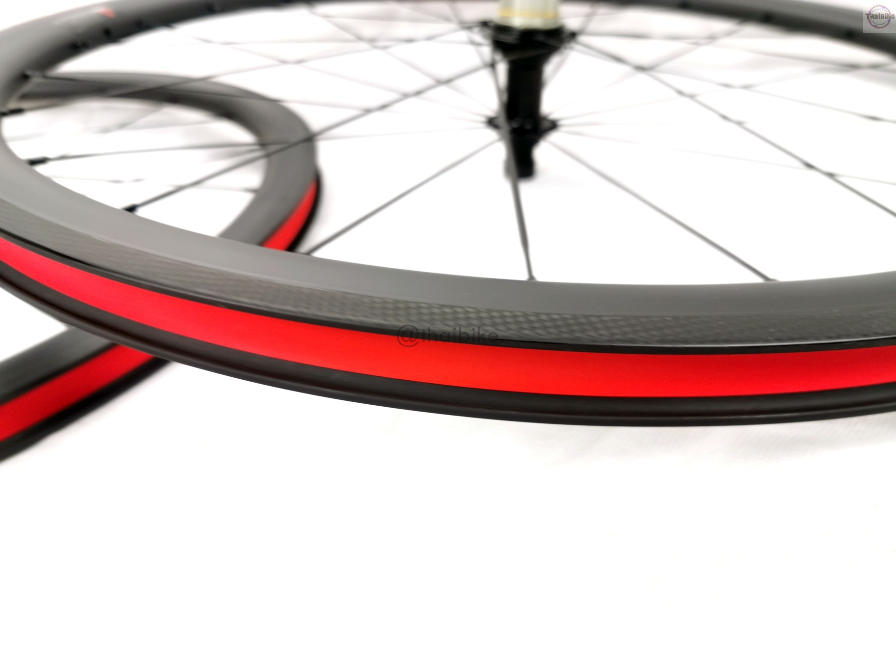 ประกัน 1 ปี ล้อเสือหมอบคาร์บอน ดุม POWERWAY R13 ขอบ 38/38