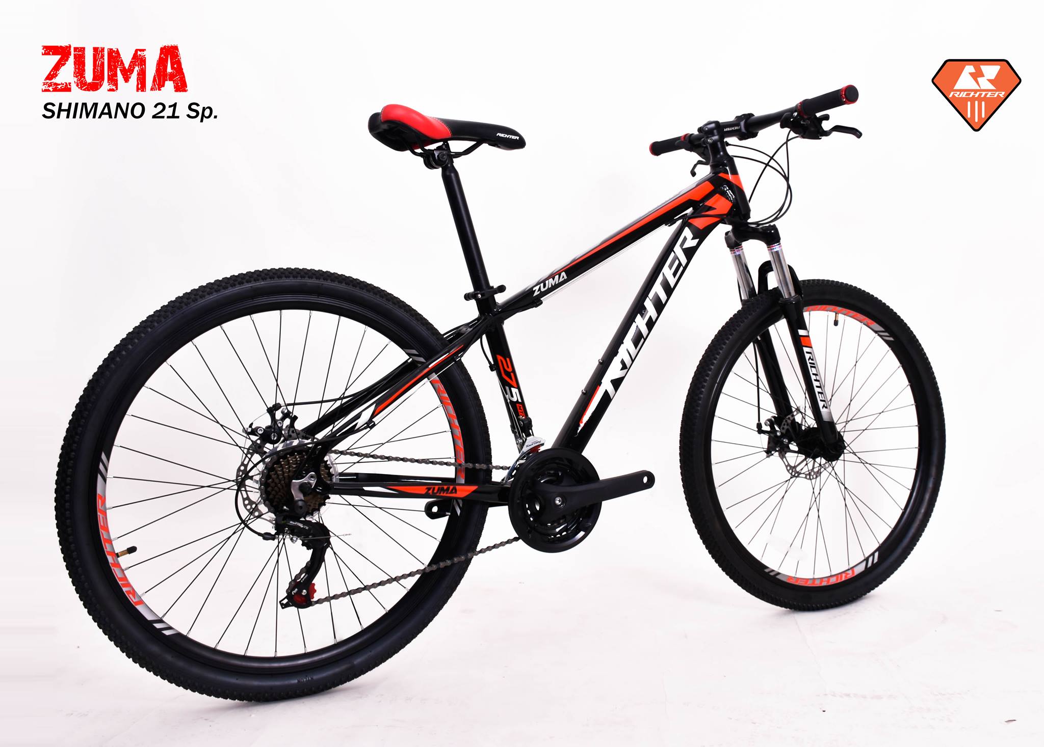 ส่งฟรี จักรยานเสือภูเขา RICHTER รุ่น ZUMA 27.5
