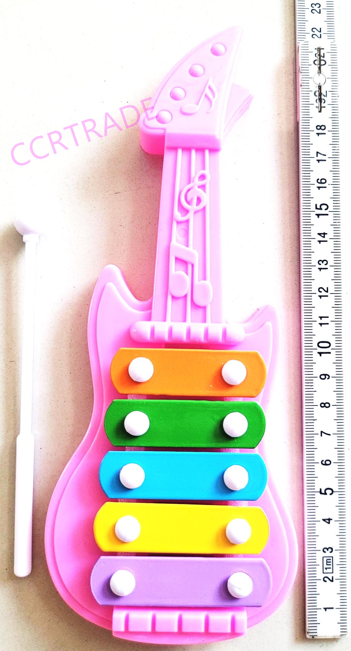 ไซโลโฟนกีต้าร์+ไม้ตีถุง 22 ซม.