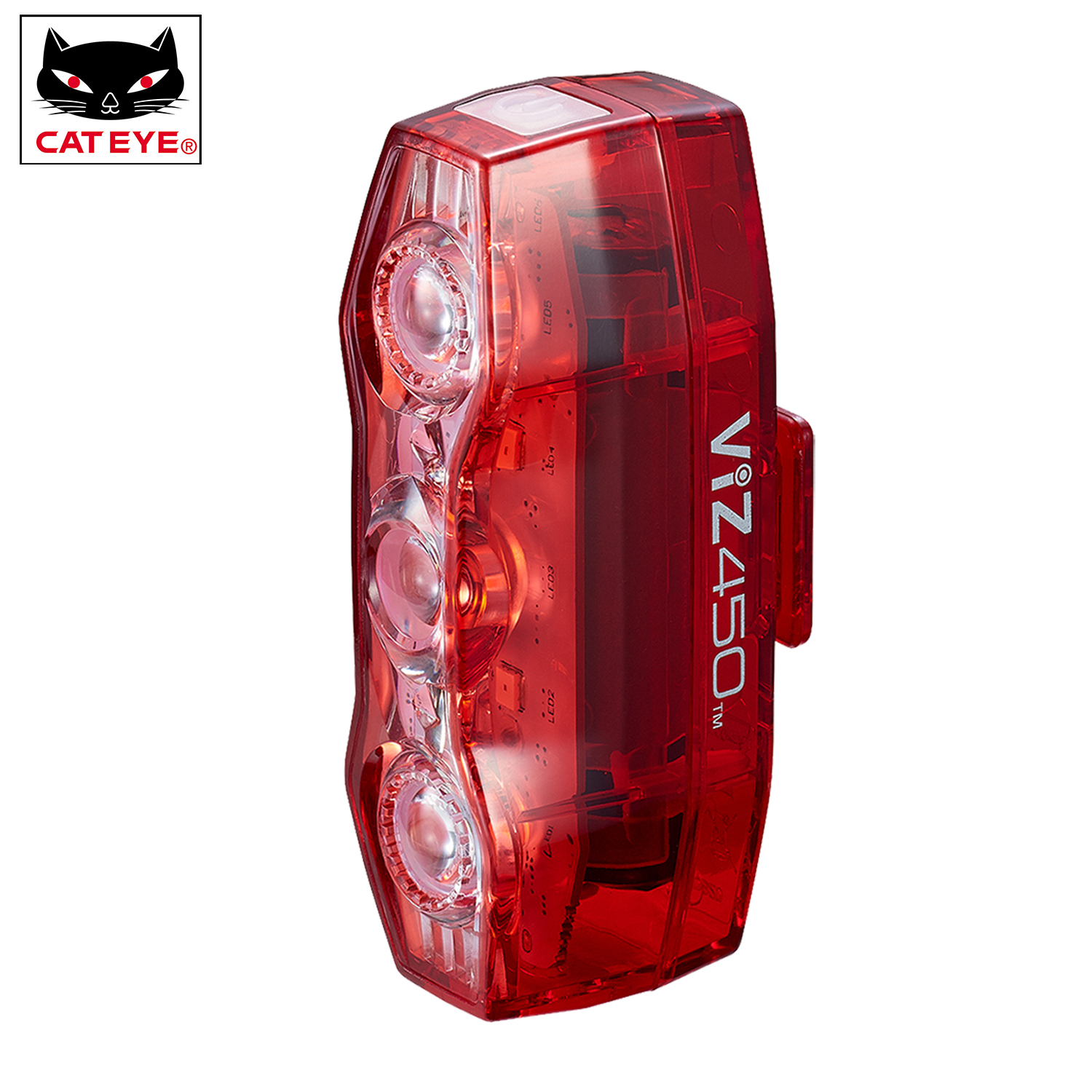 ไฟท้ายจักรยาน CATEYE VIZ150 TLLD800R VIZ300 TLLD810R VIZ450 TLLD8020R