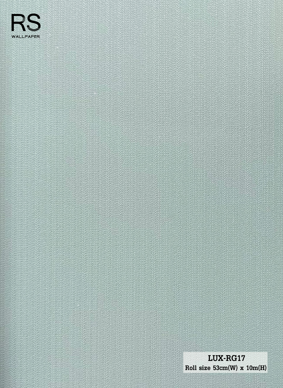 วอลเปเปอร์สีเขียวอมเทา LUX-RG17