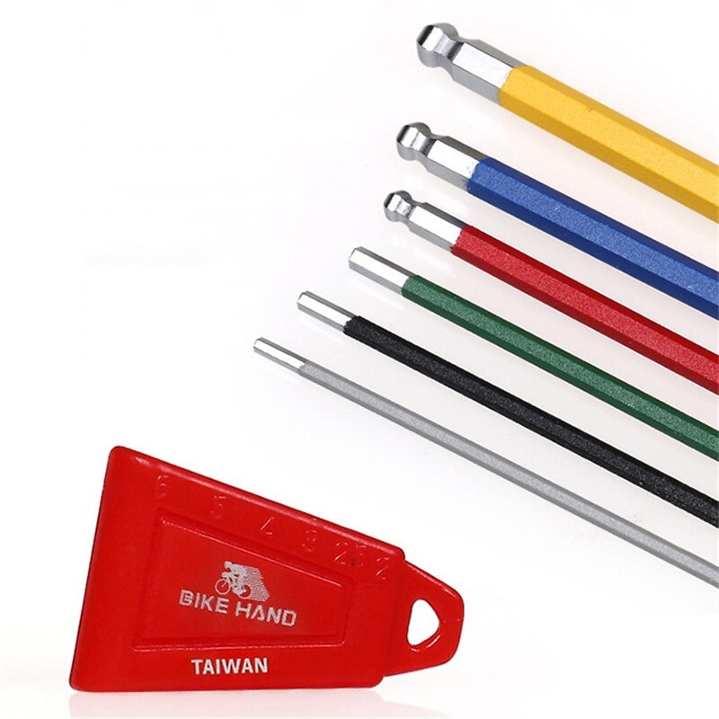 เครื่องมือจักรยานหกเหลี่ยม BIKE HAND YC-613-6C