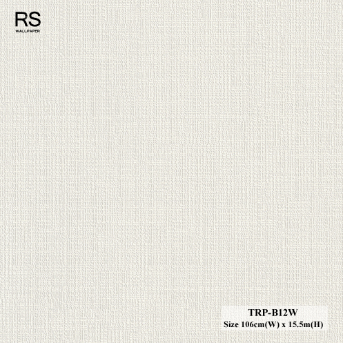 วอลเปเปอร์สีครีม TRP-B12W
