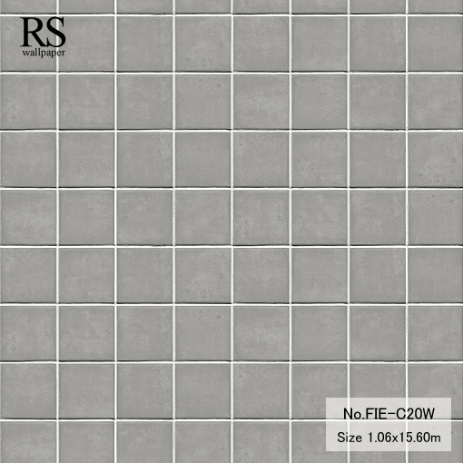 วอลเปเปอร์ ลายกระเบื้อง No.FIE-C20W