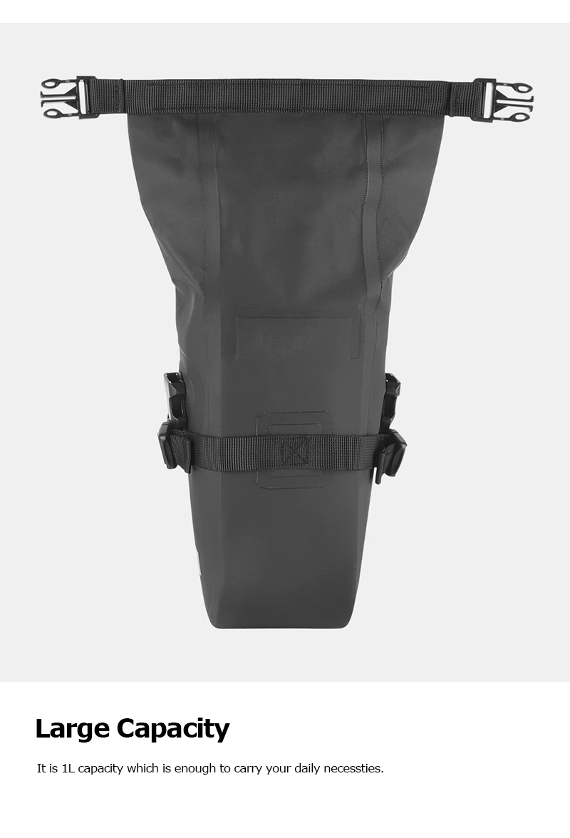 กระเป๋าใต้อานจักรยานแบบกันน้ำ SAHOO 131363-sa