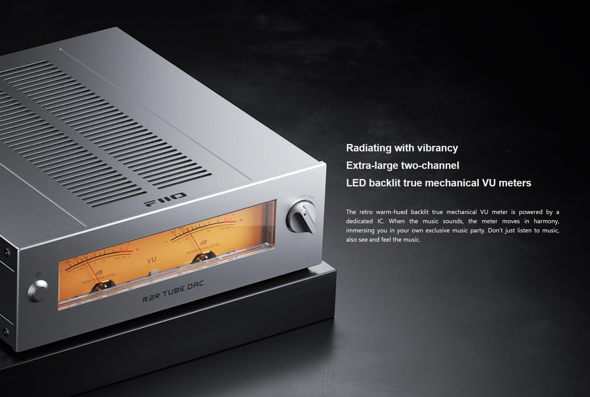 <PreOrder> FiiO WARMER DAC/AMP แบบ R2R ที่มี Tube Buffer สำหรับระบบเสียง Hi‑Fi ประกันศูนย์ไทย