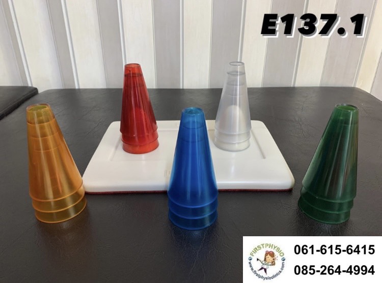 กรวยฝึกจับอะคริลิค/กรวยฝึกมืออะคริลิค/STACKING CONES ชุด 15 ชิ้น/E137.1