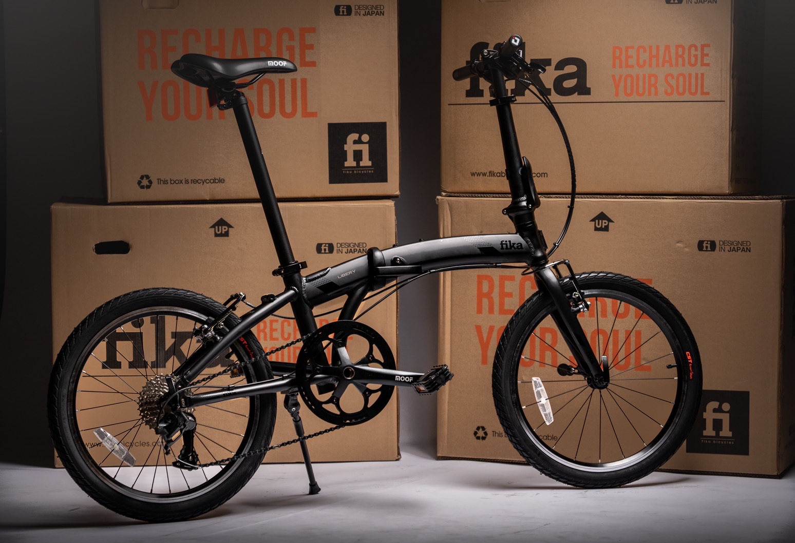 Fika LIBERY จักรยานพับได้ ล้อ 20" 8 สปีด น้ำหนักเบาเพียง 10.5 กก.