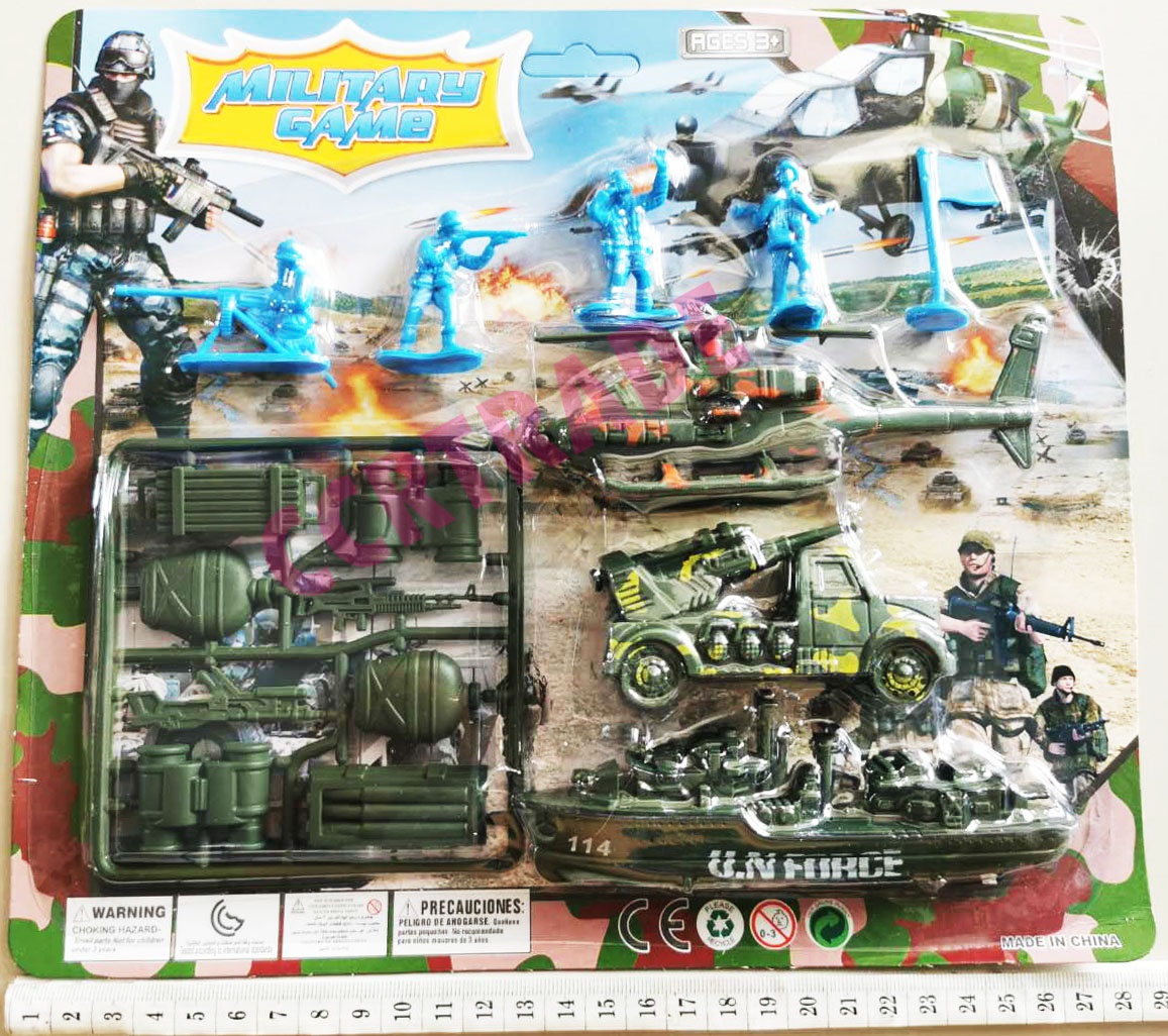 เซ็ททหารสงคราม+เรือรบแผงใหญ่ 28.5 ซม.