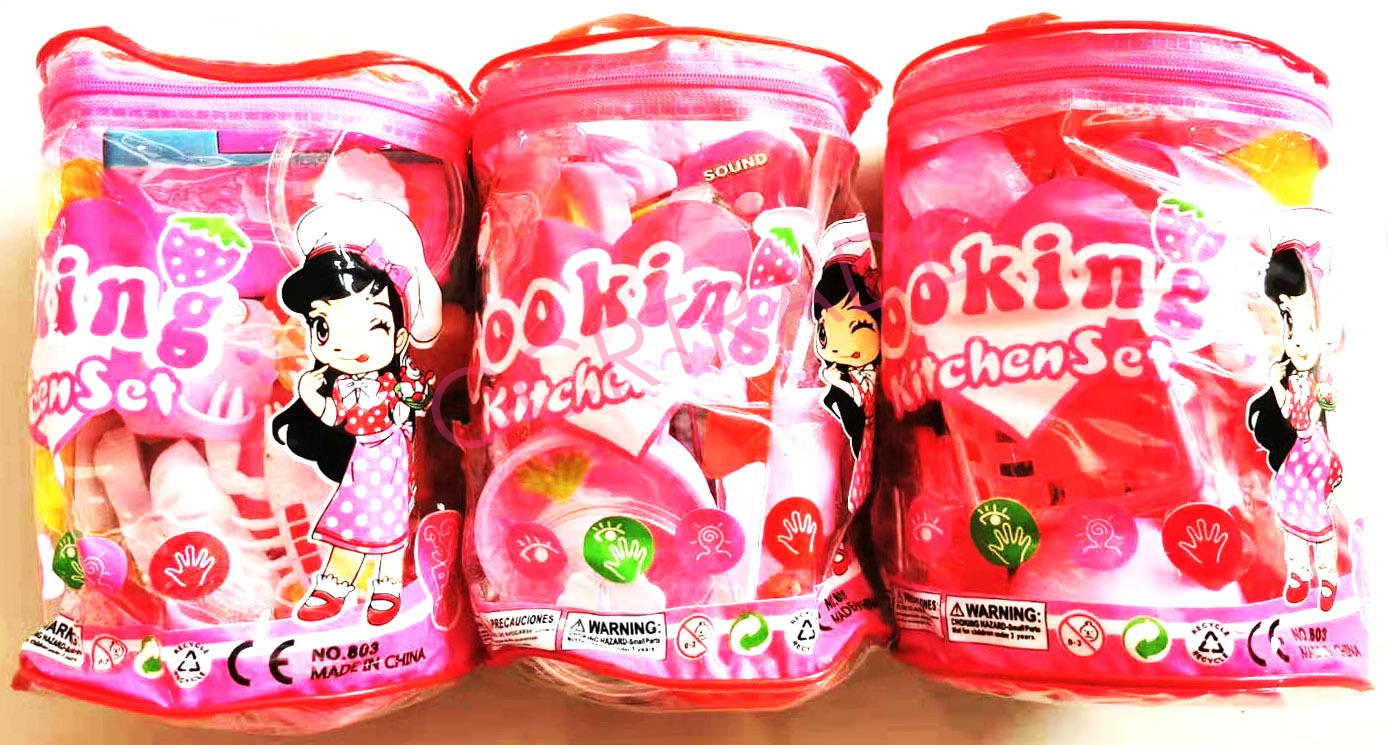 กระเป๋าครัวคุณหนูสุดคุ้ม คละแบบ 15x21 ซม.(1x3)