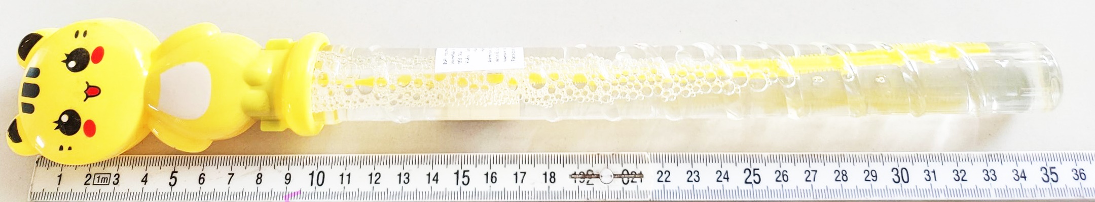 กระบองเป่าฟองสัตว์ป่าสีสด 24 ชิ้น 36 ซม.(1x24)