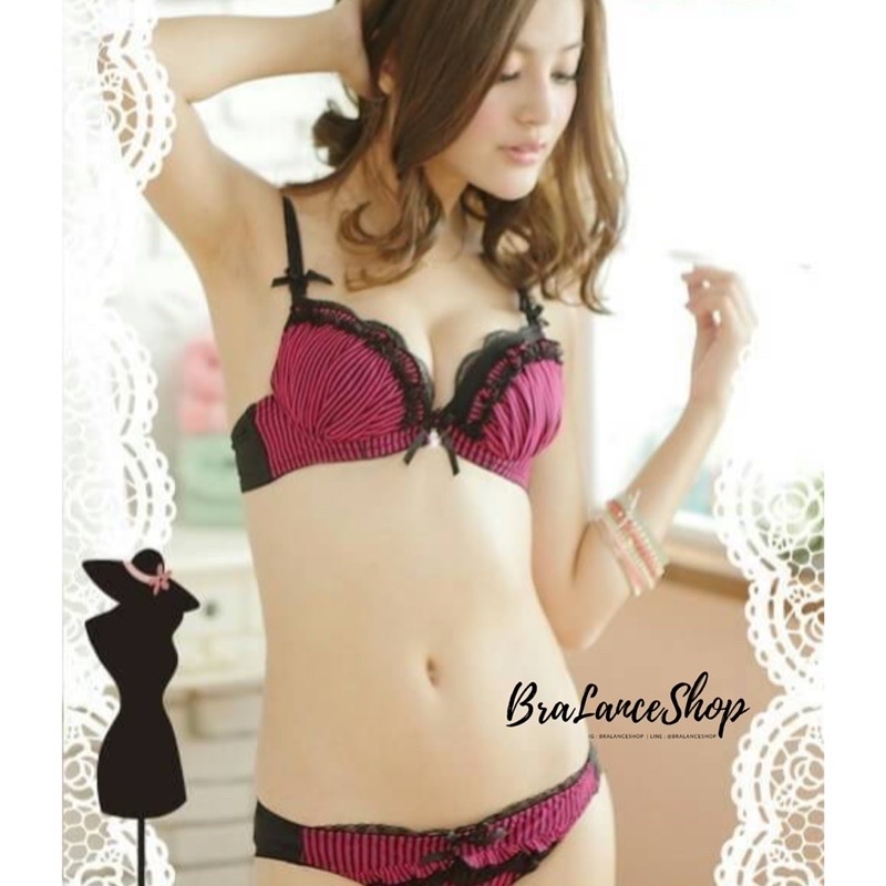 BLS✿3022 Setบรา+กกน. ชุดชั้นในแฟชั่นญี่ปุ่น
