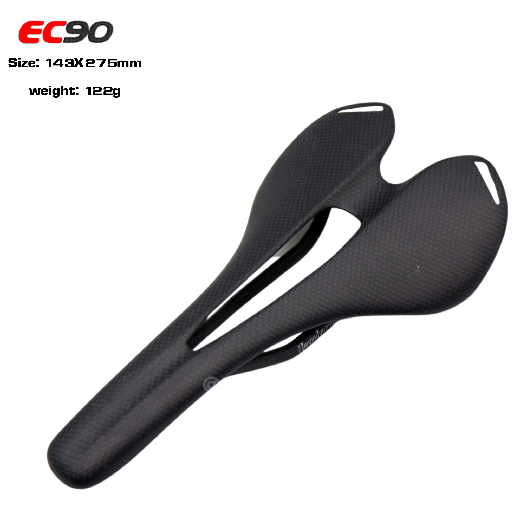 อานจักรยาน FULL CARBON EC90 รางคาร์บอน น้ำหนักเบา