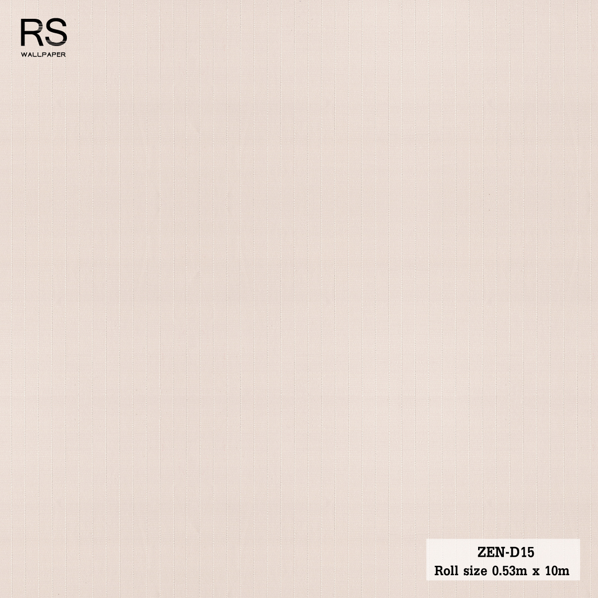 วอลเปเปอร์ สีน้ำตาลอ่อนอมชมพู ZEN-D15