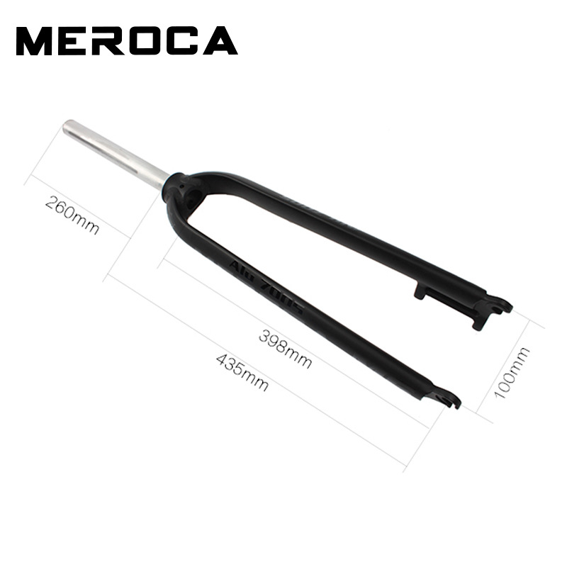 ตะเกียบจักรยานอลูมิเนียม MEROCA M6 ultra light hard fork M6 รองรับ 26/27.5/29 นิ้ว