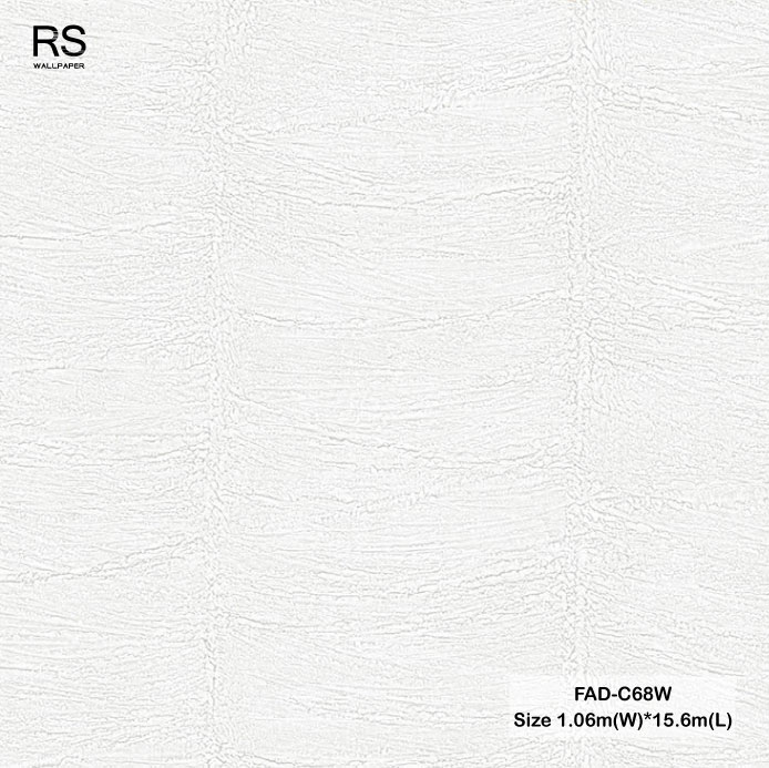 วอลเปเปอร์ลายคอนกรีต สีขาวครีม FAD-C68W