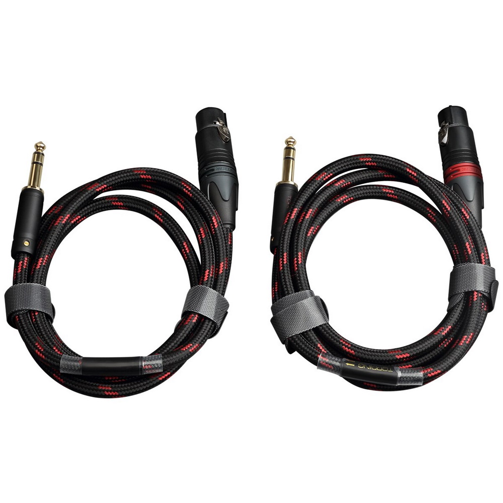 ขาย TOPPING TCT3 สาย 6.35 Balanced Male เป็น XLR 3 Pin Female
