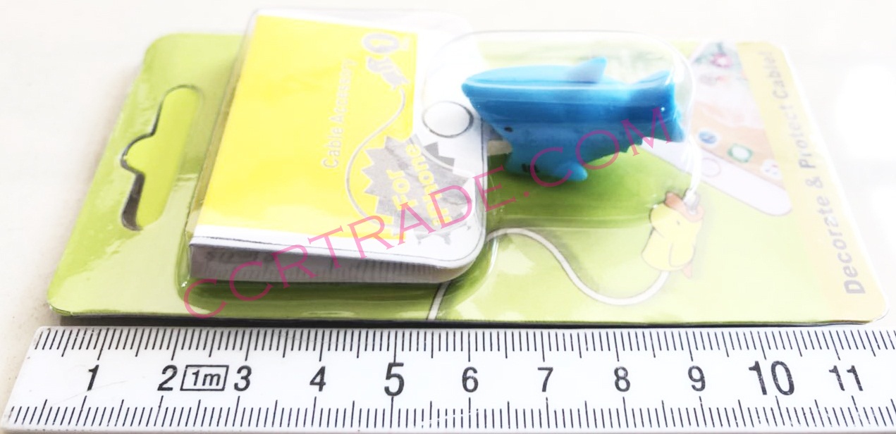 ตัวถนอมสายชาร์ทรูปสัตว์แผง 12 ซม.(1x10)