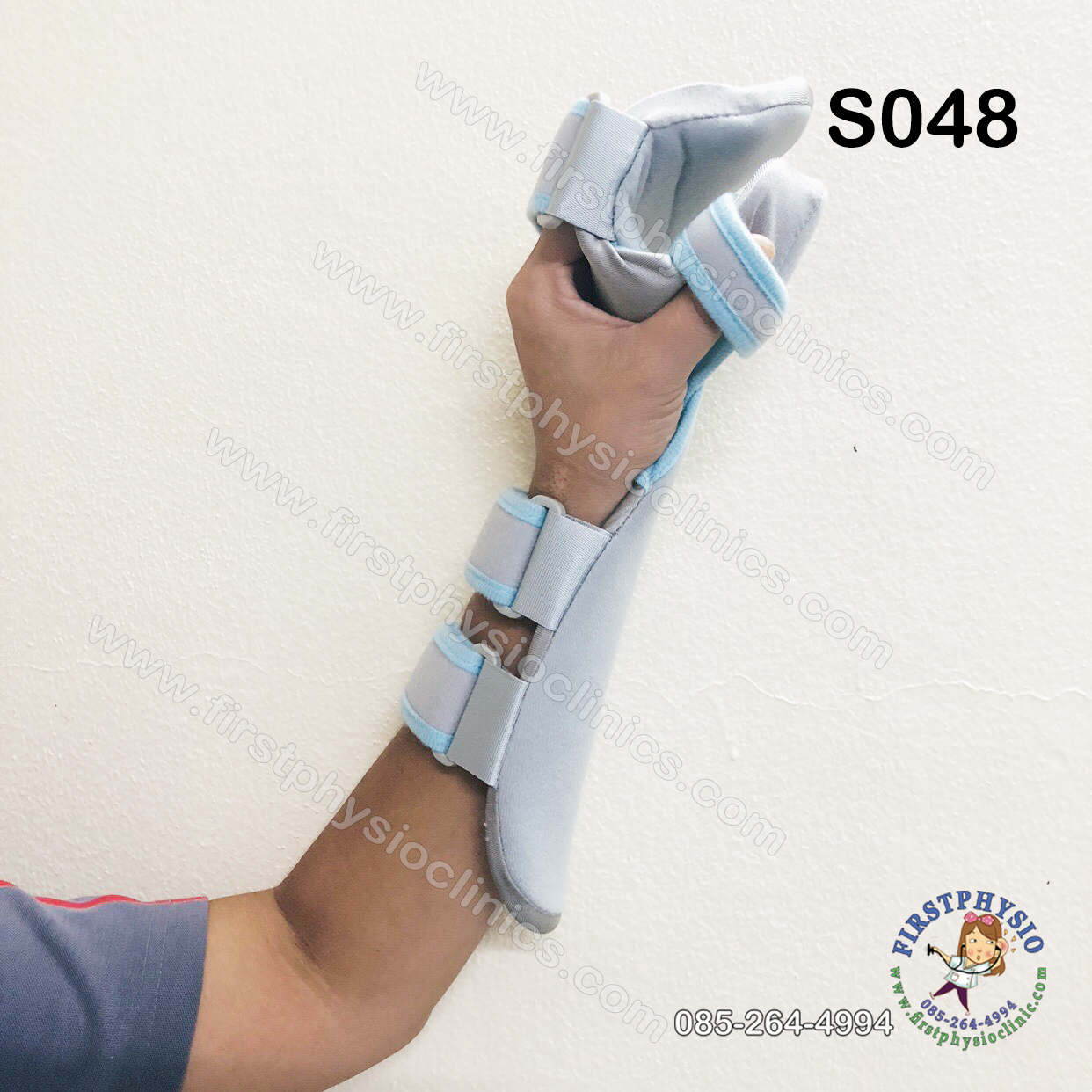 อุปกรณ์ดามกันข้อมืองอ/อุปกรณ์ดามกันนิ้วมืองอแบบบุนุ่ม /อุปกรณ์กายภาพนิ้ว/อุปกรณ์เหยียดนิ้วมือ/พลาสติกดามข้อมือผู้ใหญ่/Soft Hand Splint/wrist hand orthosis