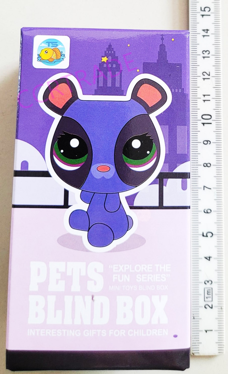 กล่องเซอร์ไพร์สเพ็ทช็อป 6x11.5 ซม.