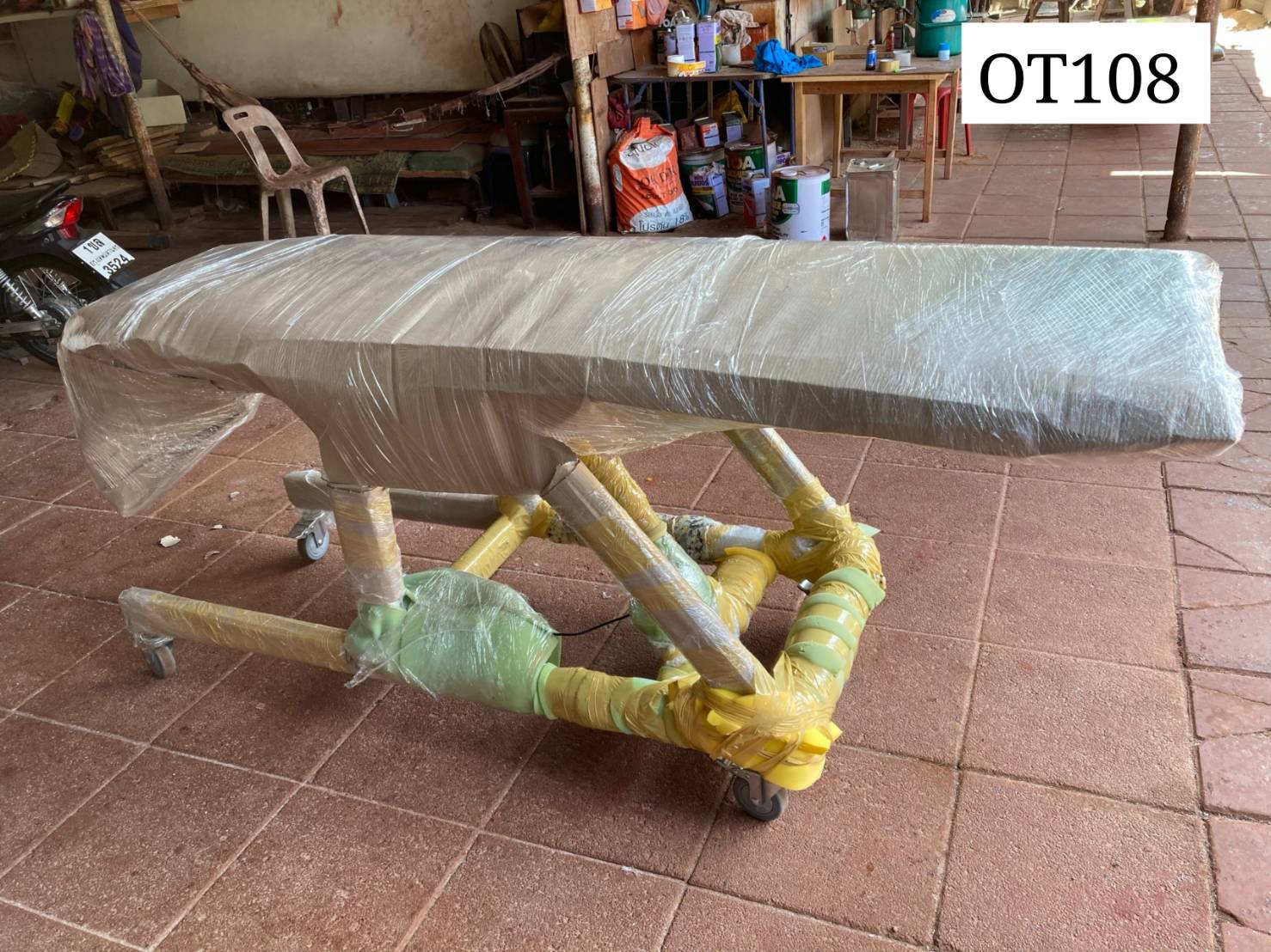 เตียงฝึกยืนไฟฟ้าผู้ใหญ่ รุ่น OT108 / กว้าง ยาว สูง 64 x 190 x 80 เซนติเมตร