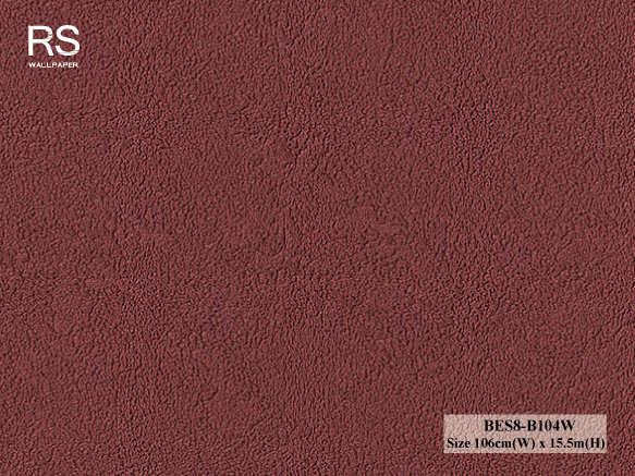 วอลเปเปอร์สีแดงเลือดหมู BES8-B104W