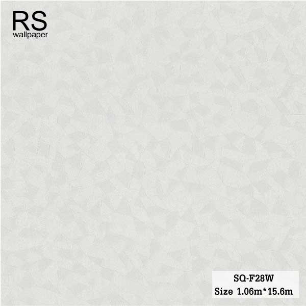 วอลเปเปอร์สไตล์โมเดิร์น ลายสามเหลี่ยมเล็ก สีเทาอ่อน SQ-F28W