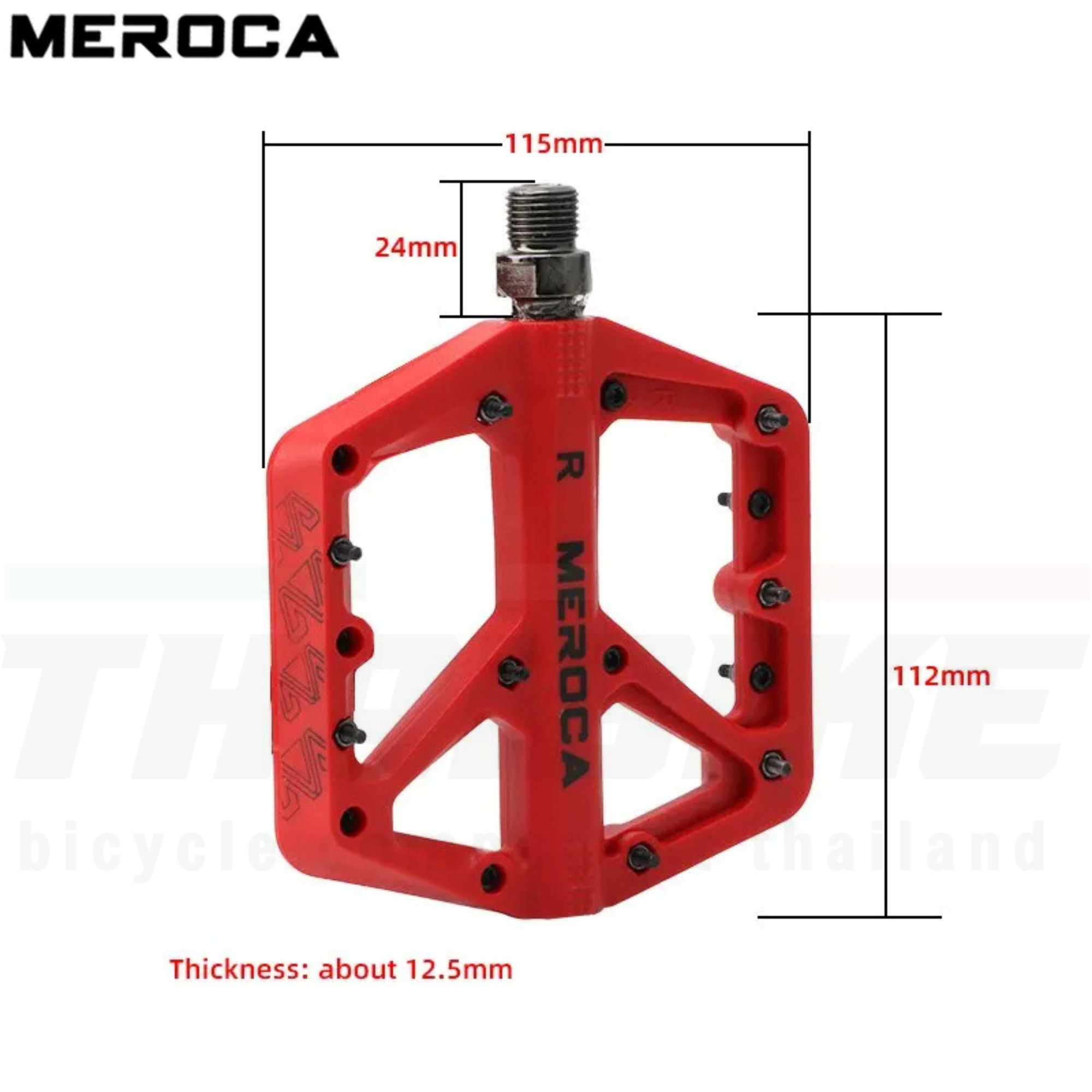 บันไดจักรยานเสือหมอบ เสือภูเขา MEROCA MTB Road Bicycle Ultra Light Pedal