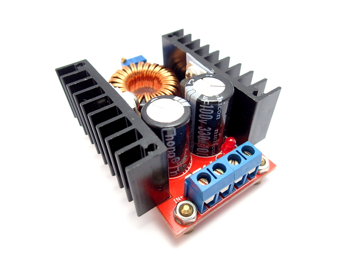 High Voltage DC Step-Up [10-32V to 60-97V] 2A 100W