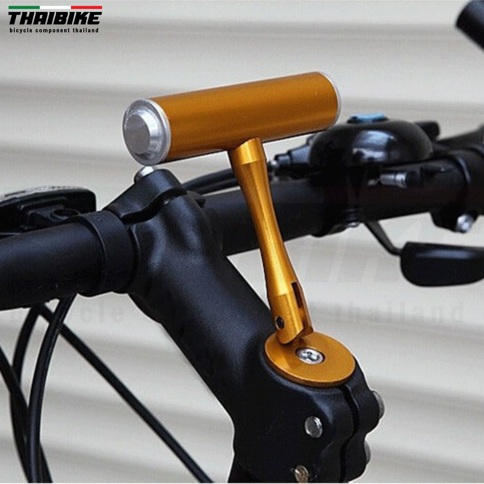 ฝาปิดสเต็มจักรยานแบบที่ยึดไฟ ยึดไมล์ แบบตัว T STEM