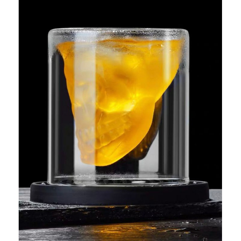 แก้วหัวกระโหลก doom แก้วชอตดูม shot glass