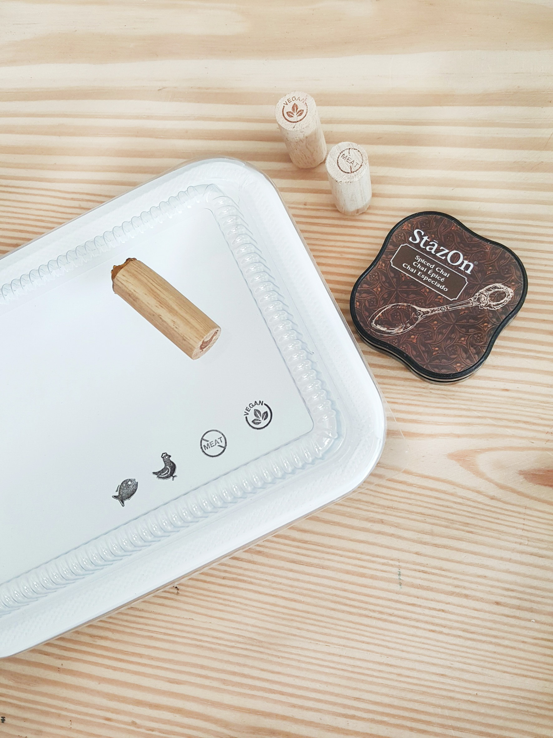 Coffee point stamp - ตราปั๊มไม้สะสมแต้ม 1 ชิ้น