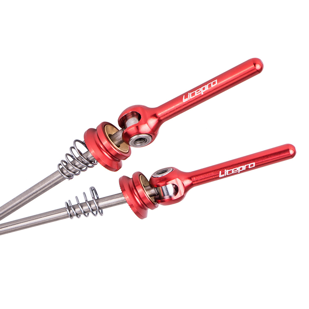 แกนปลดเร็วจักรยาน Litepro แบบ Titanium ขนาด 100/135 74/130