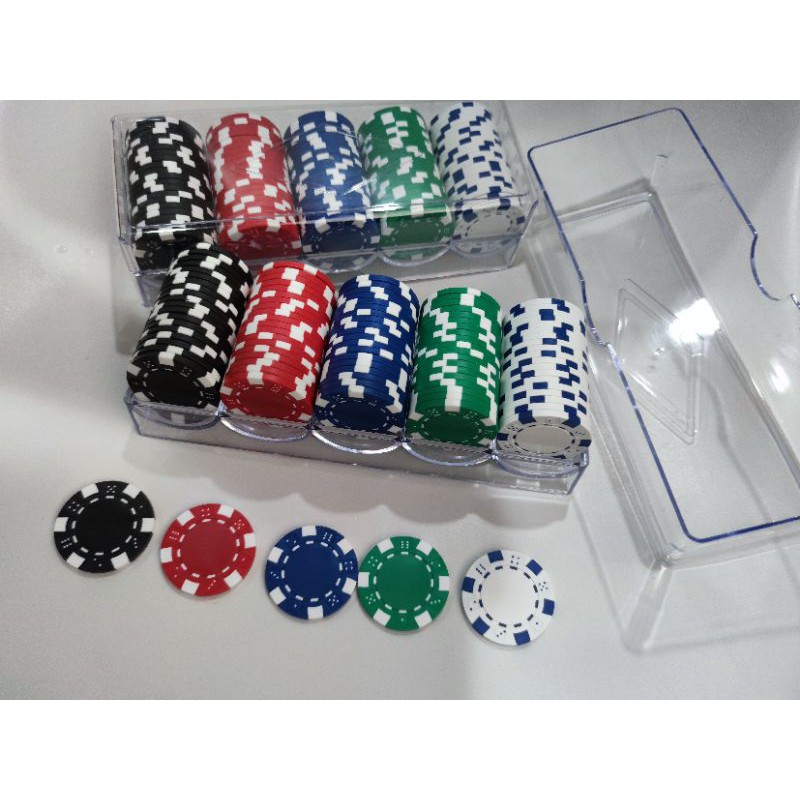 ชุดเกมคาสิโน ของเล่นคาสิโน พร้อมกล่องใส พร้อมส่งจากไทย