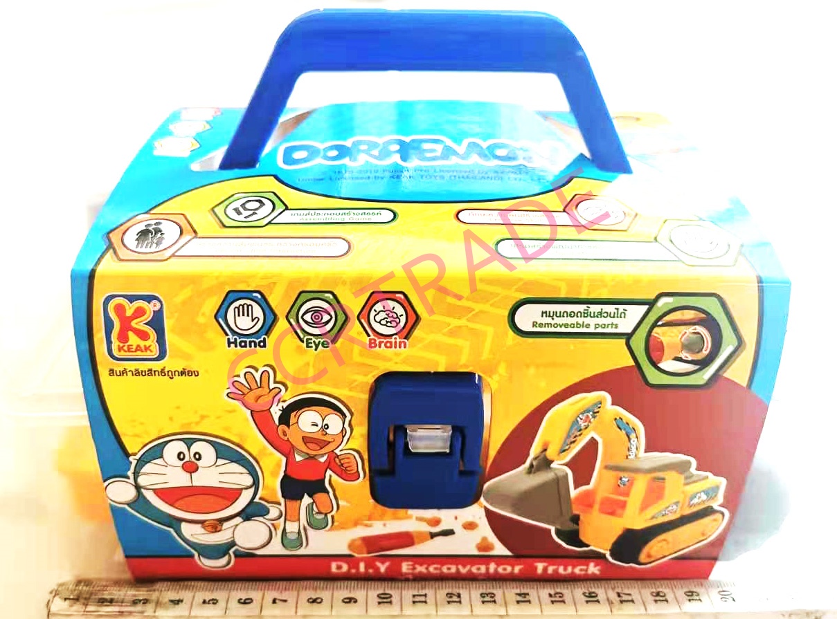 เซ็ทแม็คโคร DIY+ไขควงกระเป๋าหิ้ว 11x21.5 ซม.(ลิขสิทธิ์แท้)(1x3)