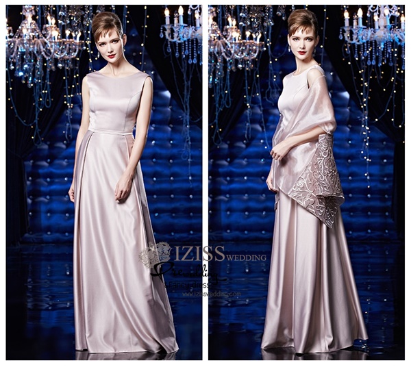 T003 **พรีออเดอร์ชุดราตรี+ผ้าคลุมไหล่**ชุดราตรียาวสีชมพูกลีบบัว พร้อมผ้าคลุมไหล่ปักลายหรู แขนกุด สวยงามหรูหราไฮโซมากๆ ค่ะ