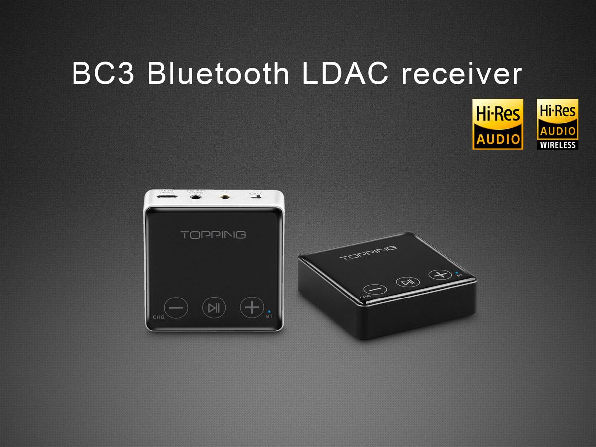 ขาย TOPPING BC3 ตัวรับสัญญาณ มือถือ รองรับ Bluetooth 5.0 , LDAC , Double Hi-Res