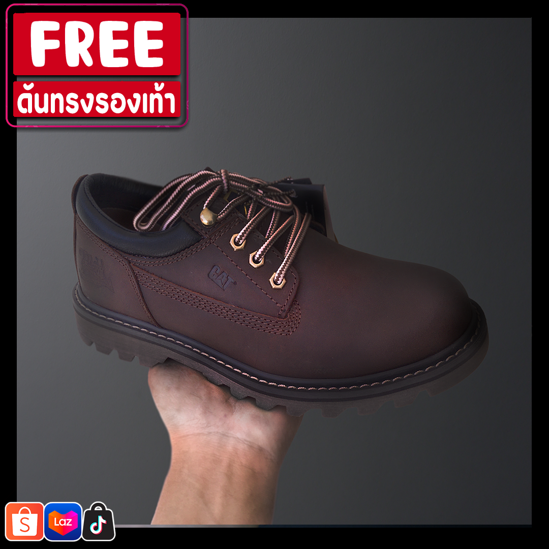 รองเท้าหนัง Caterpillar Round Toe