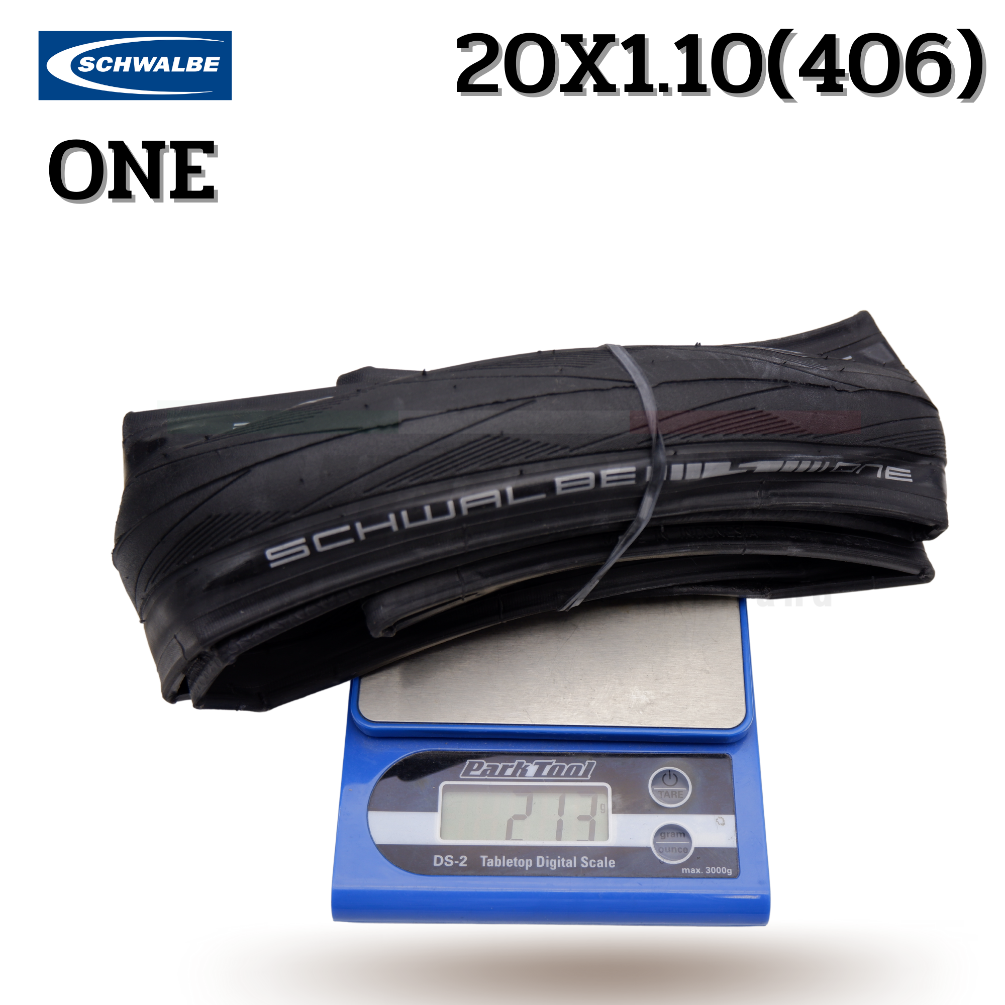 ยางนอกจักรยานขอบพับ SCHWALBE ONE ขนาด 20X1.10 (406)